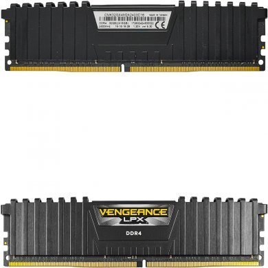 CMK32GX4M2A2400C16 Memória Corsair Vengeance LPX 32GB (2x16GB) DDR4 2400MHz