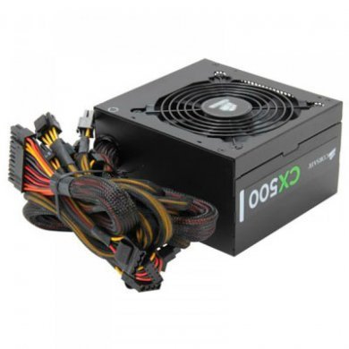 CMPSU-500CXV2WW FONTE CORSAIR 500W 80PLUS BRANCA PFC