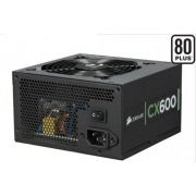 Fonte Corsair 600W 80Plus Branca PFC ATX12V 2.2, Conector 24+8 Pinos, Fan 120mm, Bivolt Automático 90-264V (Se