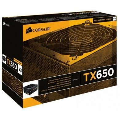 CMPSU-650TXV2 Fonte Corsair TX650 650W 80 Plus Bronze