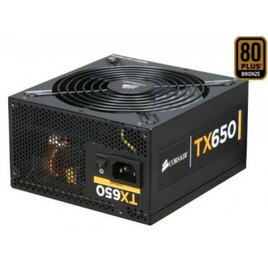 Fonte Corsair TX650 650W 80 Plus Bronze