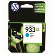 HP Cartucho de Tinta 933XL Ciano 8.5ml Rendimento Aproximado 825 páginas Compatibilidade Impressora HP Officejet 7110 / H812a / 7610 / R76