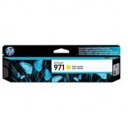 Cartucho de Tinta HP 971 Amarelo 32,5ml Rendimento aprox. de 2500 págs, Compativel com  Officejet Pro X476DW