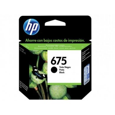 CN690AL Cartucho de Tinta HP 675 Preto 13.5ml