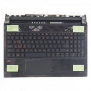 Palmrest Dell Inspiron G15 5510 retroiluminado Cor: chumbo / Teclas: Laranja