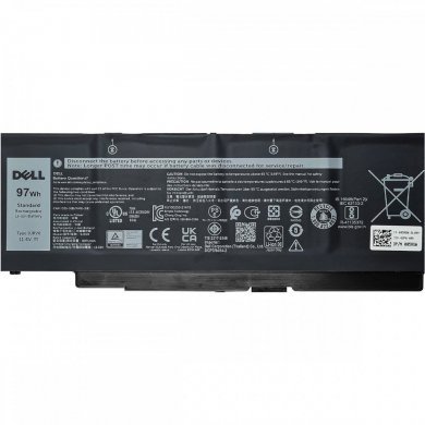 Bateria 11.4V 97Wh 8071mAh para notebook DELL e Alienware