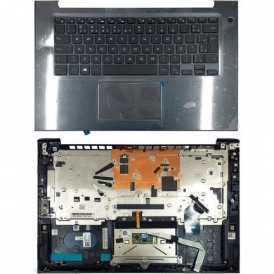 CN-065H4W Carcaça palmrest Dell Vostro 5471 teclado backlight