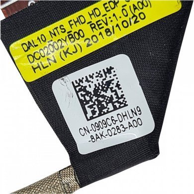 Cabo Flat LCD Tela EDP LVDS DELL Latitude 3490