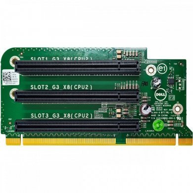 CN-0DD3F6 Placa Riser PCI-E DELL para PowerEdge R720 R720XD