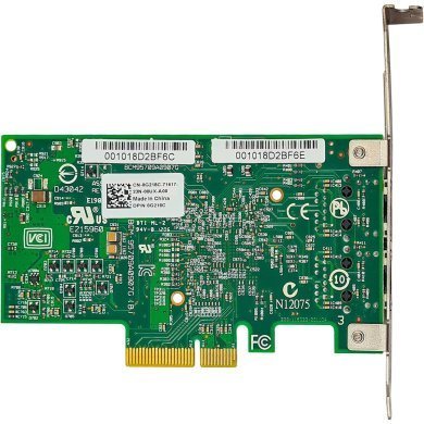 CN-0G218C DELL Placa de Rede Dual Port Gigabit RJ45 BCM5709