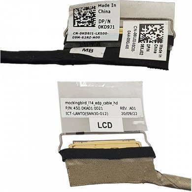 CN-0KD9J1 Cabo flat da tela original Dell Latitude 3410 E3410