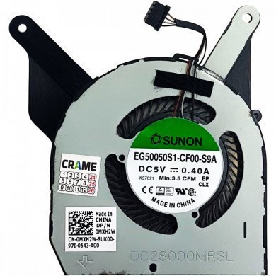 CN-0MXH2W Fan original notebook Dell Latitude 5400 DC 5V 0.4A
