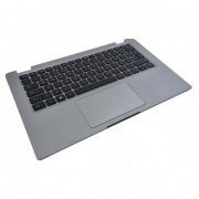 Palmrest Dell Latitude 5420 E5420 Prata Composto por: teclado, touchpad, leitor biométrico