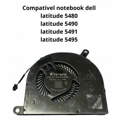 Fan original Dell Latitude 5480 DC 5V 0.4A