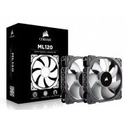 Corsair Cooler para Gabinete ML120 Pro 120mm Twin Pack c/02 Unidades Sem LED