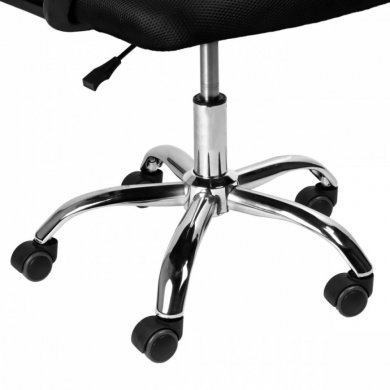 COGS10P Vinik Cadeira Office Go Star Preta Tela Mesh 90Kg