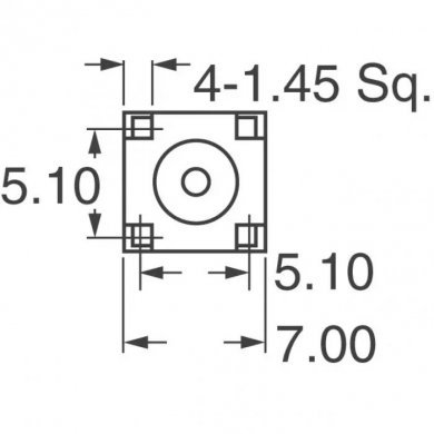 CONREVSMA002 LINX Conector RP-SMA Femea Angulo para PCB