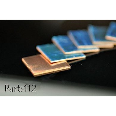 CopperShim1mm Heatsink Thermal Copper Shim (pack c/ 3)