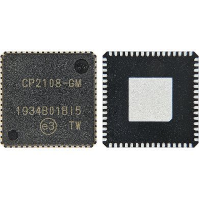 CP2108-GM Ci CP2108 CP2108-B02-GM Controlador USB Quad UART QFN64