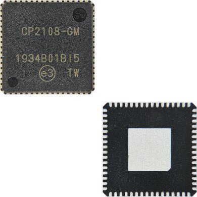 CP2108-GM Ci CP2108 CP2108-B02-GM Controlador USB Quad UART QFN64