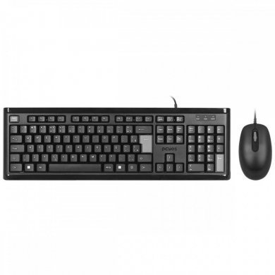 CP212998 PCYes Kit Teclado e Mouse Classic USB cabo 2 metros