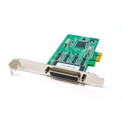 CP-114EL-DB9M Moxa placa serial 4x  RS232 422 485 com  cabo DB9M