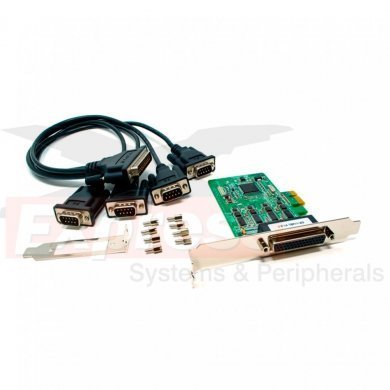 CP-114EL-DB9M Moxa placa serial 4x  RS232 422 485 com  cabo DB9M