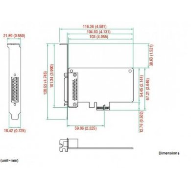 CP-134EL-A-I Moxa Placa Serial 4 Portas RS-422 RS-485