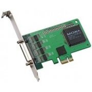 Moxa Placa Multiserial 8 Portas RS-232 PCI-E x1, 921.6Kbps, 15KV ESD - 128byte FIFO, Espelho Alto e Baixo (Não acompanha cabo)