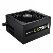 Fonte Corsair CX750M Modular 750W ATX PFC ativo 80 Plus Bronze