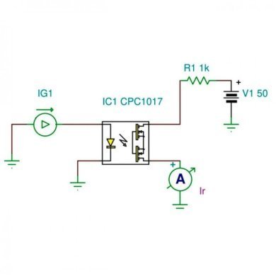 CPC1017N Rele de estado solido 60VDC 100mA 400mW