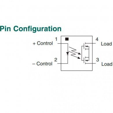 Rele de estado solido 60VDC 100mA 400mW