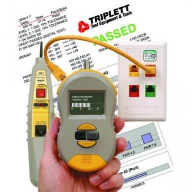 CPK1000IL Byte Brothers Testador de Rede CAT 3/5/5E/6 TDR