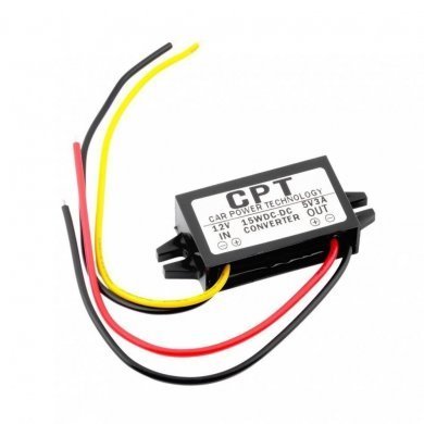 CPT-UL-1 Conversor Regulador DC 12V para 5V 3A 15W