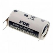 FDK Bateria Lithium 3V terminais solda PCI 3V 1800mAh 3 Pin (2+/1-)
