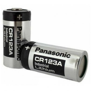 CR17345 3x Pilha CR123A 3V industrial Lithium Panasonic