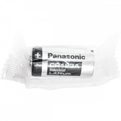 3x Pilha CR123A 3V industrial Lithium Panasonic