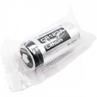 3x Pilha CR123A 3V industrial Lithium Panasonic