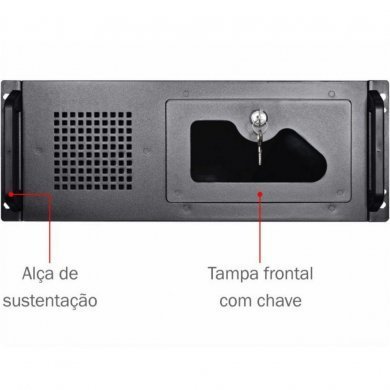 CR-S450 Kmex Gabinete Servidor Rack 19 polegadas 4U ATX