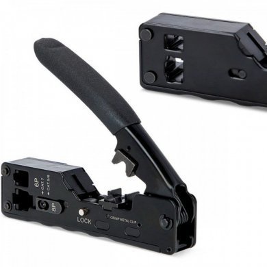 CRIMP-CN-TOOL-EZ Alicate de Crimpagem RJ45 EZ de Passagem CAT5/6/7