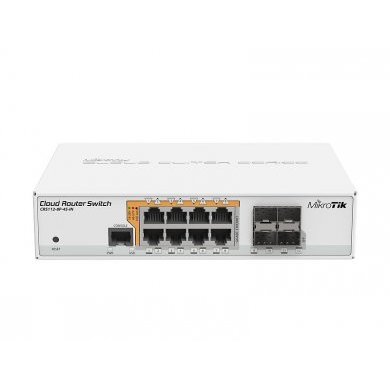 CRS112-8P-4S-IN Mikrotik Cloud Router CRS112 8 Portas Gigabit