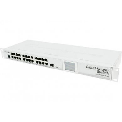 CRS125-24G-1S-RM Switch Router Mikrotik 24 portas Gigabit