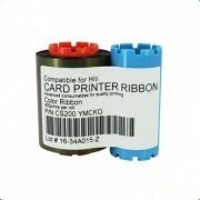 Hiti Ribbon colorido YMCKO CS-200e até 400 impressõ ...