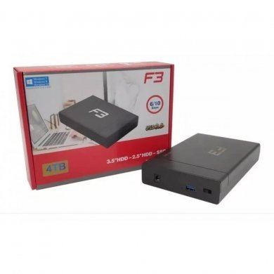 CS-3 F3 Case Externa para HD SATA 2.5/3.5 Pol.