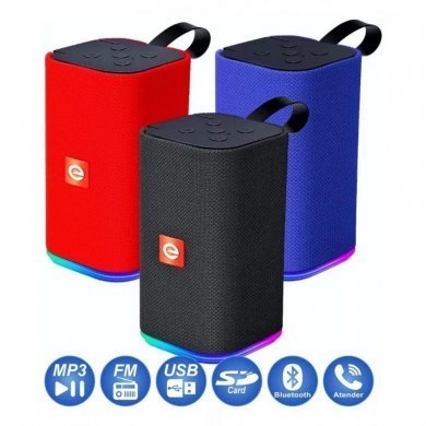 CS-M31BTL Exbom Caixa de Som Portátil Bluetooth 5W RMS