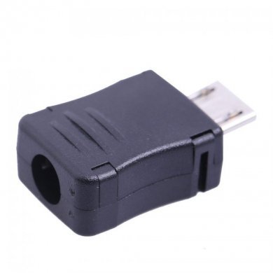Conector Micro USB Macho Aereo Solda