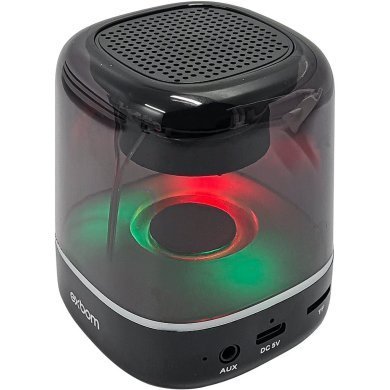 CS-Q25BT Exbom caixa de som bluetooth cristal RGB 3W