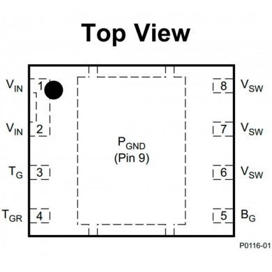 Mosfet 87351D dual NCH 30V 32A SON8 SMD