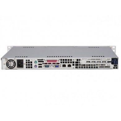 CSE-512L-200B Gabinete Supermicro 1U Fonte ATX 200W