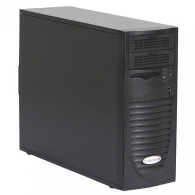 CSE-733I-645B Chassis SUPERMICRO CSE-733i-645B (Black), Fonte de 645 Watts